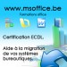 MsOffice cours bureautique migration office